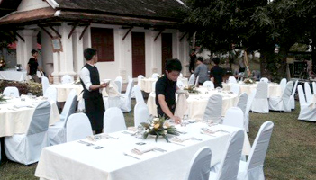 Exemple de buffet réalisé parl'Elephant restaurant pour une soirée