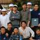 Some of the staff of the Elephant in front of the restaurant